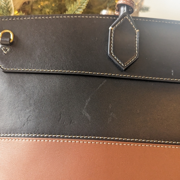 Burberry prorsum tri tone canvas leather society top handle bag ** must have*** - Picture 4 of 12